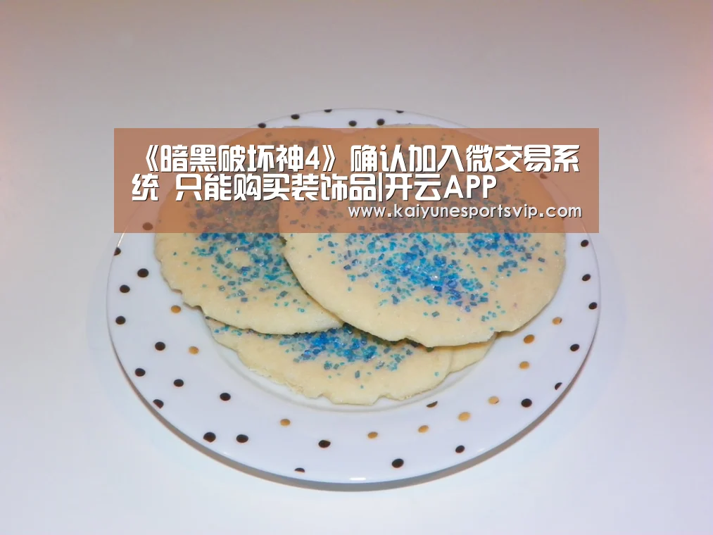 《暗黑破坏神4》确认加入微交易系统 只能购买装饰品|开云APP(图2) 开云APP
